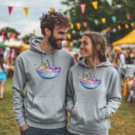 Džemperis su gobtuvu "Šaltibarščiai" (unisex, įvairių spalvų) - Image 4