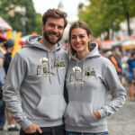 Džemperis su gobtuvu "Vilką mini - vilkas čia" (unisex, įvairių spalvų) - Image 6