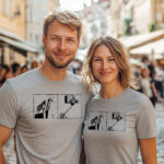 Marškinėliai „Gedimino selfis” (unisex, įvairių spalvų) - Image 5