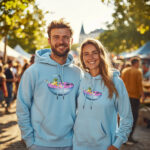 Džemperis su gobtuvu "Šaltibarščiai" (unisex, įvairių spalvų) - Image 3